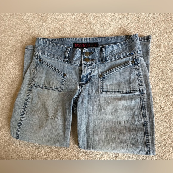 Jeans Capri Mudd Taille 9 Juniors - Occasion Très Bon état | Pantalon Décontracté
